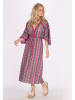 IZIA Damen Kleid in Pink Mehrfarbig