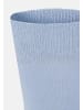 Kunert Socken Richard druckfreier Bund in Light-blue