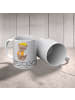 Mr. & Mrs. Panda Kaffeebecher Bauingenieur Wille mit Spruch in Grau Pastell