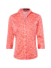Franco Callegari Bluse in koralle weiß - 0072