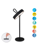 näve LED Tischleuchte "ELLA" in schwarz - (L)12.5 cm x (B)12.5 cm x (H)35 cm - EEK G