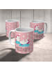 Mr. & Mrs. Panda Kindertasse Einhorn Sekt mit Spruch in Rot Pastell