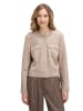 Betty Barclay Blazer-Jacke mit aufgesetzten Taschen in Taupe
