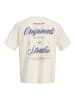 JACK & JONES Junior T-shirt in Antique White