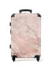 NoBoringSuitCases Suitcase NoBoringSuitcases Rosa Marmor-Koffer mit