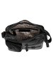 SPIKES & SPARROW Umhängetasche CROSS BODY echt Leder in schwarz