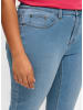 sheego 7/8-Jeans in blue denim