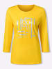 Sieh an! 3/4-Arm-Shirt in sonnengelb