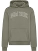 Mister Tee Hoodie "New York Fluffy Hoody" in Grün