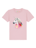 wat? Apparel T-Shirt Flash, the unicorn in Rosa
