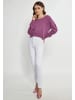 faina Damen Strick Pullover in Violett