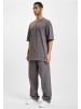 DEF DEF Lange T-Shirts in anthracite washed