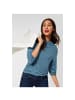 Street One Sweatshirt in milky jade blue