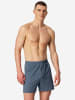Schiesser Boxer Boxershorts in dunkelblau, gemustert