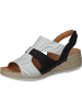 Comfortabel Klassische Sandaletten in weiß