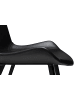 ebuy24 Esszimmerstuhl Hype Schwarz 2er Set