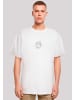 F4NT4STIC Oversize T-Shirt Pinocchio Maybe Tomorrow in weiß