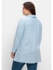 sheego Bluse in blau