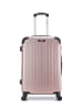 BlueStar Mittelgroßer Koffer MADRID in Rosa (64L)
