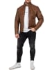 Reichstadt Echtlederjacke in Cognac