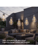 STAR Trading Solar Lichterkette Glow in Transparent