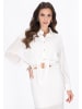 faina Women Shirt in white
