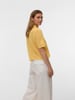 Vero Moda Mystic Beach 2/4 Poloneck Cardigan in Golden Haze