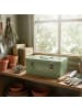 relaxdays Saatgut Aufbewahrungsbox in Salbei - (B)33 x (H)13 x (T)18 cm