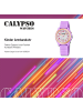 Calypso Analog-Armbanduhr Calypso Junior lila mittel (ca. 34mm)