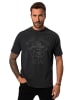 JP1880 Kurzarm T-Shirt in schwarz