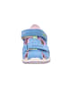 superfit Sandale BOOMERANG in Hellblau/Lila