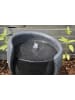 Kiom Led Gartenbrunnen FoBalde 36 x 48 x 36 in Dunkelgrau / Anthrazit