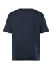 Men Plus Kurzarm T-Shirt in navy blau