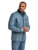 Carlo Colucci Lederjacke Gulf in Blau