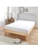 BettwarenShop Spannbettlaken Boxspring in weiss