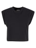 Urban Classics Urban Classics Cropped T-Shirts in black
