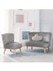 roba Lil Sofa' Bundle: Sofa, Sessel & Wolkenkissen Silbergrau