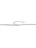 Adeliás Adeliás Damen Edelstahl Tenniskette Halskette 40 cm + 5.0 cm in silber