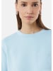 comma CI Sweatshirt kurzarm in Blau
