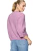 Zero  Strickjacke 3/4 Arm und Knöpfe in Lilac Melange