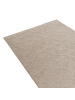 Beliani Kurzflor GANNETT in Beige - (W) 160 x (L) 230 cm
