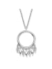 Engelsrufer  925 Sterling Silber Rhodiniert Zirkonia Halskette 42+4+4cm