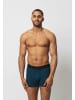 SNOCKS Boxershorts ohne Logo aus Bio-Baumwolle Mix (Rot/Olive/Blau) 6 Stück