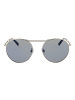 Web Unisex Sonnenbrille Rund Silber