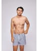 SNOCKS American Woven Boxershorts aus Bio-Baumwolle in Stripe