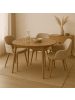 CALICOSY Tisch VINA in Atlantische - (W)100  x (H)75  x (L)100 cm