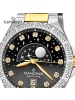 Candino Analog-Armbanduhr Candino Elegance silber, gold mittel (ca. 34mm)