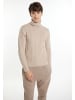 MO Herren Pullover Mit Zopfstrick in Kamel
