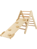 COSTWAY Kletterdreieck ab 1 Jahren in Beige