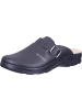 FlyFlot Klassische Hausschuhe, Clogs ohne Absatz in schwarz